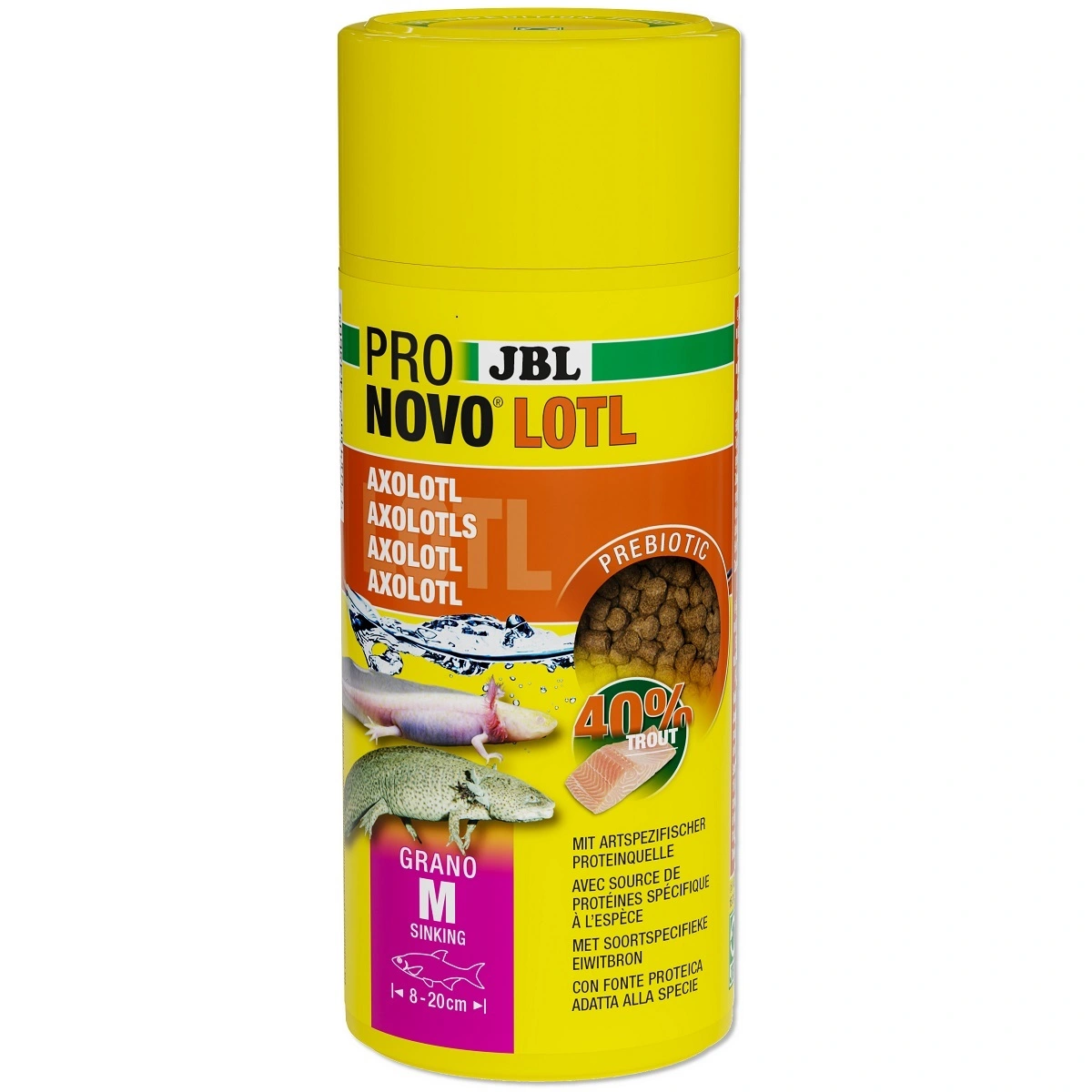 JBL NovoLotl M 250 ml (Til Axolotl)